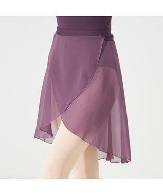 Chacott 【AKANE TAKADA】巻きスカート パープル
