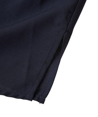 Green Parks ２ｗａｙ　フリルショートスリーブブラウス Dark Navy