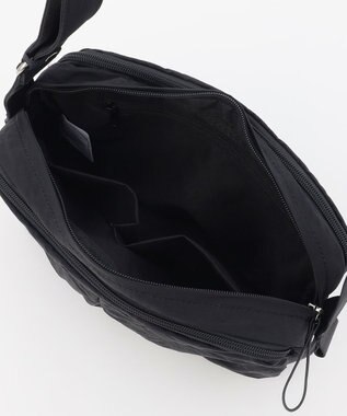 LA BAGAGERIE 【MONICA】フロントポケットショルダーバッグ ブラック