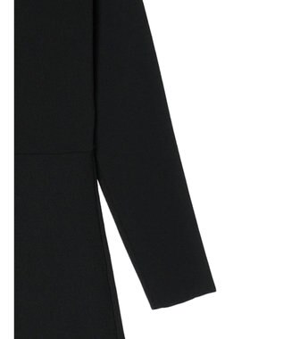 Green Parks フレアニットワンピース Black