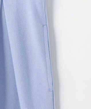 組曲 KIDS 【110-140㎝】 カノコポロワンピース サックスブルー