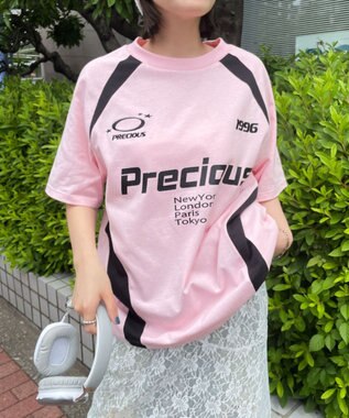 WEGO ゲームグラフィック切り替えビッグT ピンク