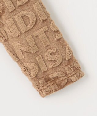 23区GOLF 【WOMEN】フェイクファーロゴモックネック ベージュ系