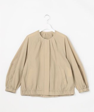 自由区 【カタログ掲載・持ち運びに最適】フォルム ブルゾン ベージュ