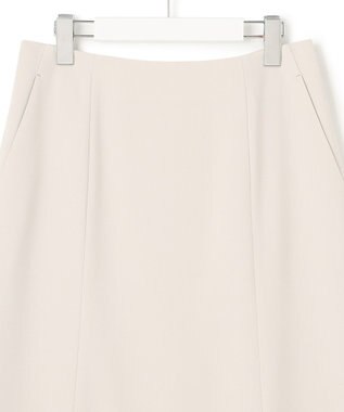 23区 L 【セットアップ対応/洗える】合繊 セットアップ スカート ベージュ系