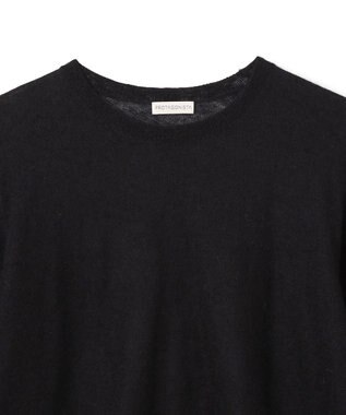 BEIGE， PROTAGONISTA / シアーモヘアニット Black
