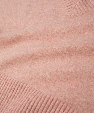 AMERICAN HOLIC ワイドリブVネックプルオーバー Pink