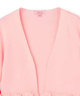 TOCCA 【松木育未さん着用】WHIP AIR BOLERO ボレロ ピンク系