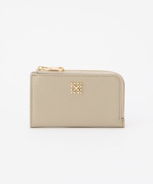 russet 【2025AW新作】ミニモノグラムプレートフラグメントケース(SO-435) GrayBeige