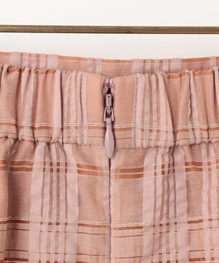 組曲 S ラメシアーチェック スカート ピンク系3