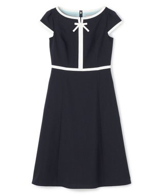 TOCCA 【00サイズあり】RIBBON DUO ドレス ネイビー系