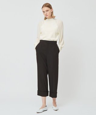 BEIGE， 【S-size】HOLLY / ドッキングニット Ecru