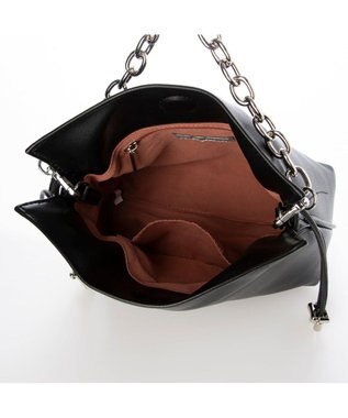 UNBILLION カシュカシュ cachecache / スクエア巾着2wayショルダー ブラック