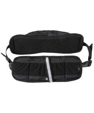 CW-X 【UNISEX】バッグ　ウエストポーチ　ユレにくい設計　小物収納可　ボトルイン可　/ワコール　HYO070 ブラック