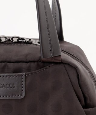 Y'SACCS 【大人のおしゃれ手帖10月号掲載】市川実和子×Y'SACCS　ドットミニボストン チョコ