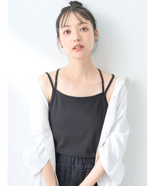 earth music&ecology キラキララインストーンキャミ