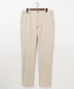 JOSEPH ABBOUD 【キングサイズ・ウエストも伸びる！/2WAYストレッチ/暖かい/オーガニック】オーガニックコットン ウオーム パンツ ベージュ系