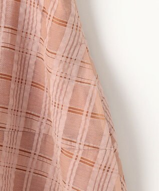 組曲 S ラメシアーチェック スカート ピンク系3