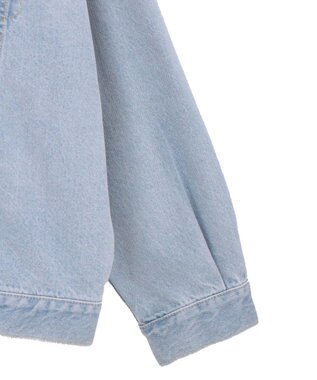 earth music&ecology ビッグデニムジャケット Light Indigo