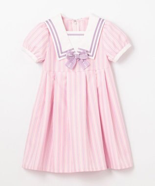 ANY KIDS セーラーワンピース ピンク