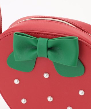 ANY KIDS 【Strawberry Collection】いちごポシェット レッド