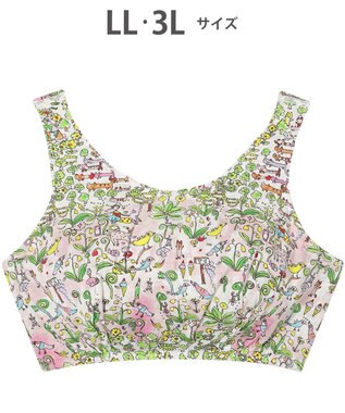 tsumori chisato SLEEP ツモリチサト ナイトアップブラ ノンワイヤー ベア天竺素材(身生地) 3Lまで対応 大きいサイズ ナイトブラ レディース UBX410 /ワコール