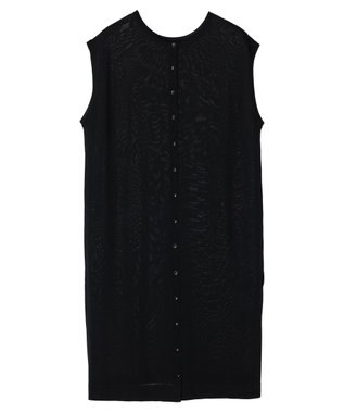 CRAFT STANDARD BOUTIQUE UVカット/接触冷感/洗える/ ニットワンピース Black