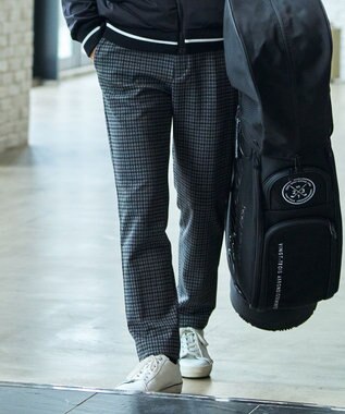 【MEN】ガンクラブチェックプリントパンツ