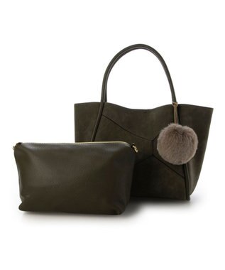 UNBILLION カシュカシュ cachecache / 通しハンドルパッチワークトート