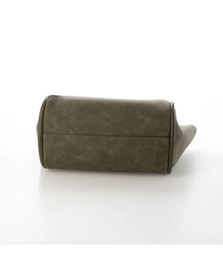 UNBILLION カシュカシュ cachecache / 通しハンドルパッチワークトート カーキ