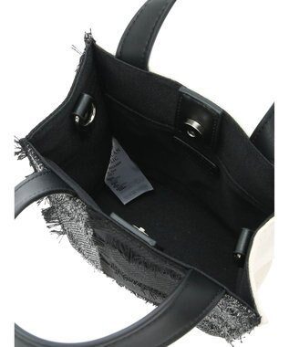 AMERICAN HOLIC 異素材コンビミニＢＡＧ Black