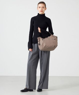 Y'SACCS 【Y’SACCS vous et】サイドギャザー2WAYトート Mサイズ ベージュ