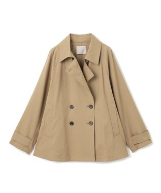 UNFILO ショート トレンチコート キャメル