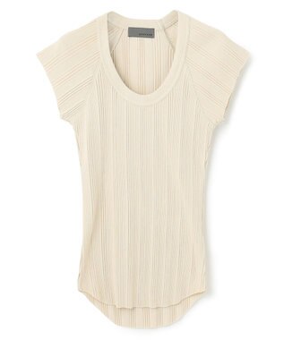 uncrave ランダムリブカットソー エクリュ