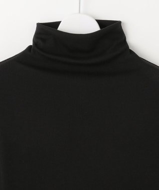 自由区 L ベアテレコボトルネック カットソー ブラック