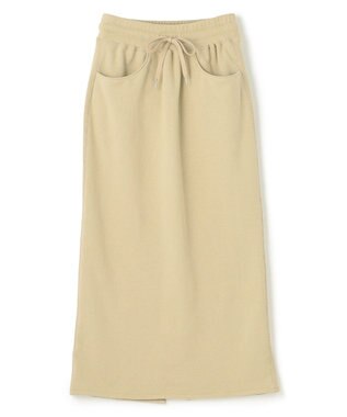 uncrave スウェット スカート（uncrave WHITE） イエローベージュ