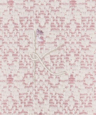 組曲 KIDS 【150-160㎝】 フロストフラワージャガード ワンピース ラベンダー