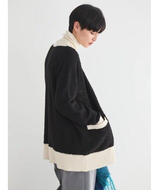 AMERICAN HOLIC モノトーンＶネックニットカーディガン Multi