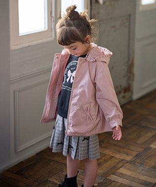 ANY KIDS 【フードが外れる/ドッキング可能】ニャウンパ ピンク