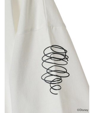 earth music&ecology Ｇｏｏｆｙ＆Ｍａｘ／箔プリントＴｅｅ Black