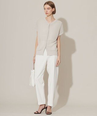 ICB L 【洗える】コンパクトコイル 3wayサマーニット トープ系