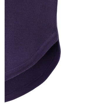 AMERICAN HOLIC ５分袖ニットプルオーバー Purple