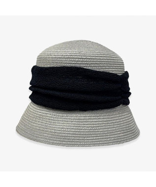 林八百吉商店 un chapeau　ブレードハット グレー