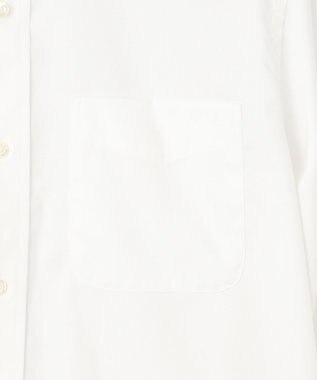 J.PRESS MEN 【PREMIUM PLEATS / 形態安定】ピンオックス ドレスシャツ / ワイド ホワイト系