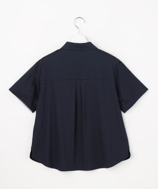 J.PRESS LADIES 【一枚で着映え・シーンレスに活躍】ポロ カットソー ネイビー系