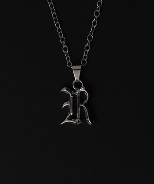 WEGO Mイニシャルネックレス 柄1