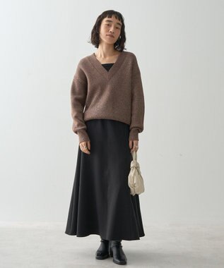 AMERICAN HOLIC マーメイドポンチスカート Black