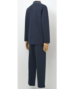 ワコール／睡眠科学 【ふわごころ（R）メンズパジャマ】 長袖・長ズボン しっとりなめらか ふわふわ触感 YGW421 睡眠科学／ワコール コン