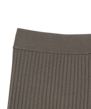 JOSEPH 【洗える】メリノウールリブ　ニットスカート Mushroom