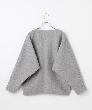 #Newans 【洗濯機可能/セットアップ】コクーンシルエットエアリープルオーバー トップグレー